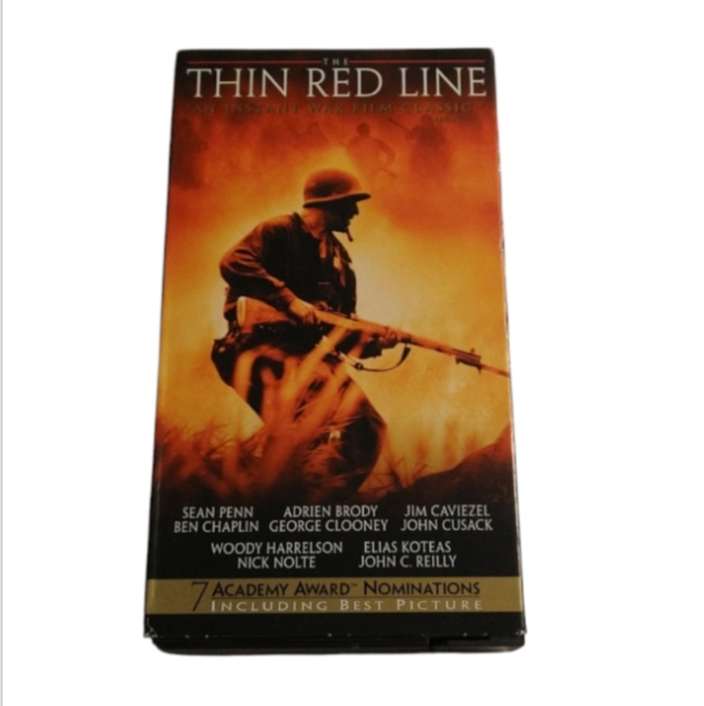 The Thin Red Line vhr tape